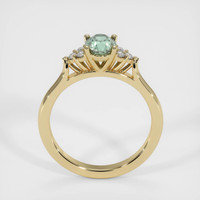 0.88 Ct. Sapphire Ring, 18K Yellow Gold 3