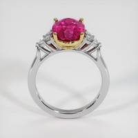 3.20 Ct. Gemstone Ring, 14K Yellow & White 3