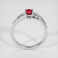 0.50 Ct. Ruby Ring, Platinum 950 3