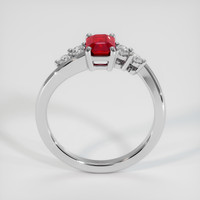 0.83 Ct. Ruby Ring, Platinum 950 3