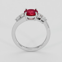 1.62 Ct. Ruby Ring, Platinum 950 3