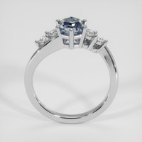 1.14 Ct. Bi Color Sapphire Ring, Platinum 950 3