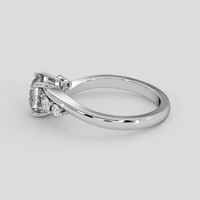 2.08 Ct. White Sapphire Ring, Platinum 950 4