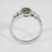 1.18 Ct. Green Sapphire Ring, Platinum 950 3