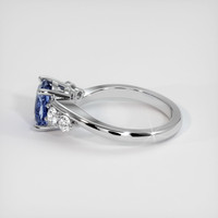 1.82 Ct. Sapphire Ring, 14K White Gold 4