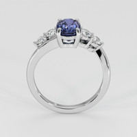 1.94 Ct. Blue Sapphire Ring, 14K White Gold 3