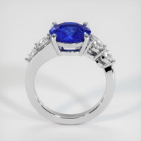 4.55 Ct. Sapphire Ring, 18K White Gold 3