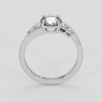 2.08 Ct. White Sapphire Ring, 18K White Gold 3
