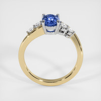 1.30 Ct. Sapphire Ring, 14K White & Yellow 3