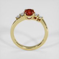 1.04 Ct. Ruby Ring, 10K Yellow Gold 3