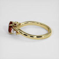 1.04 Ct. Ruby Ring, 10K Yellow Gold 4