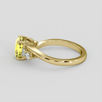 2.11 Ct. Yellow Sapphire Ring, 10K Yellow Gold 4