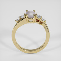 1.66 Ct. Grey Sapphire Ring, 14K Yellow Gold 3