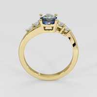 1.09 Ct. Bi Color Sapphire Ring, 14K Yellow Gold 3