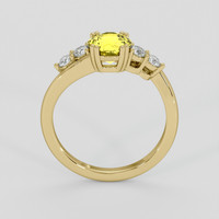 1.45 Ct. Yellow Sapphire Ring, 14K Yellow Gold 3