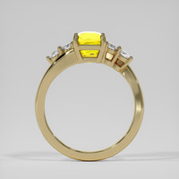 2.11 Ct. Yellow Sapphire Ring, 14K Yellow Gold 3