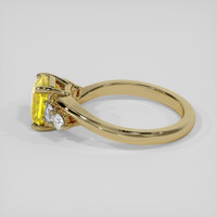 2.11 Ct. Yellow Sapphire Ring, 14K Yellow Gold 4