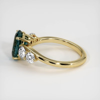 2.38 Ct. Sapphire Ring, 14K Yellow Gold 4
