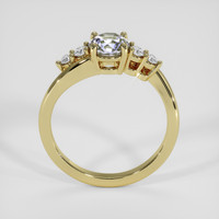 0.92 Ct. Bi Color Sapphire Ring, 18K Yellow Gold 3