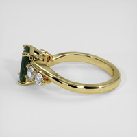 1.63 Ct. Green Sapphire Ring, 18K Yellow Gold 4
