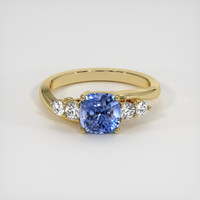 2.24 Ct. Sapphire Ring, 18K Yellow Gold 1