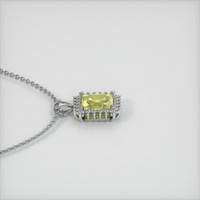 1.69 Ct. Sapphire Pendant, 14K White Gold 3