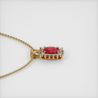 Ruby Pendant 0.92 Ct. 14K Yellow Gold Preview