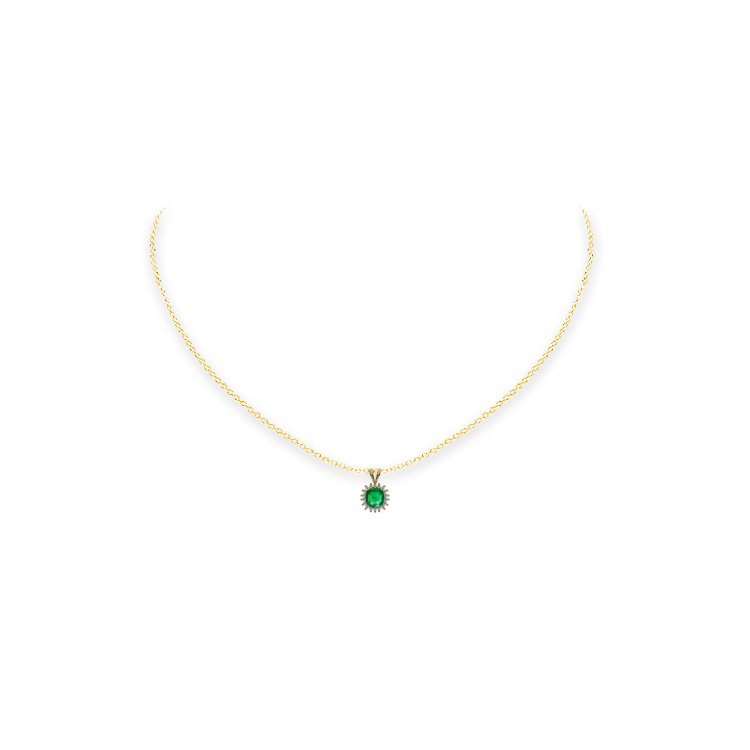 Jewelry image on model