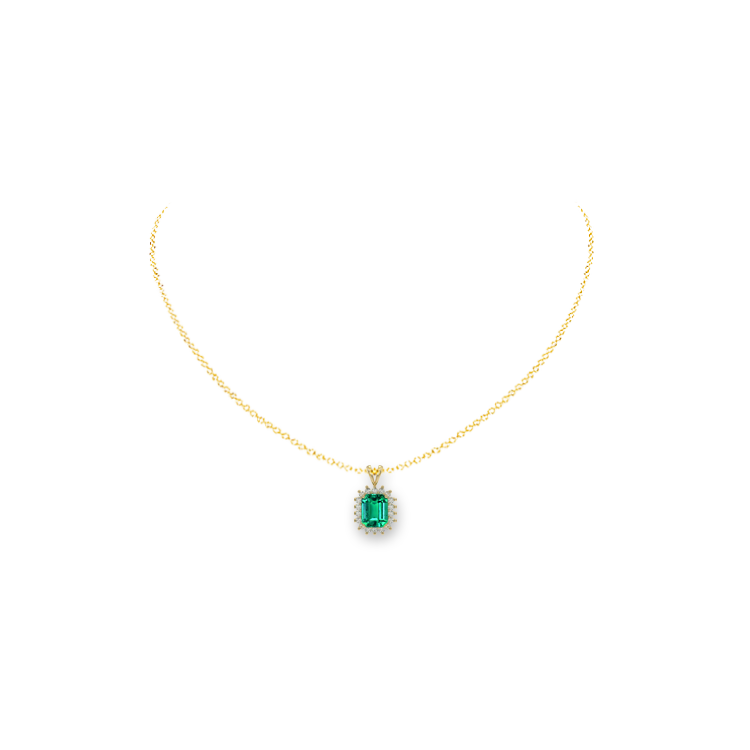 Jewelry image on model