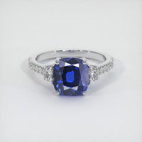 5.69 Ct. Sapphire Ring, Platinum 950 1