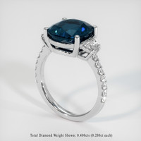 4.88 Ct. Sapphire Ring, Platinum 950 2