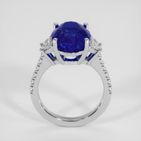 9.07 Ct. Blue Sapphire Ring, Platinum 950 3