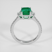 1.91 Ct. Emerald Ring, Platinum 950 3