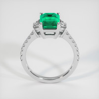 1.33 Ct. Emerald Ring, Platinum 950 3