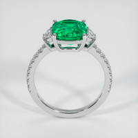 2.36 Ct. Emerald Ring, Platinum 950 3