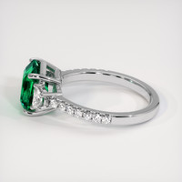 2.35 Ct. Emerald Ring, Platinum 950 4