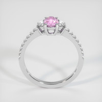 1.09 Ct. Pink Sapphire Ring, Platinum 950 3