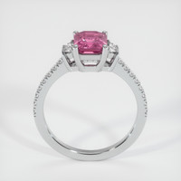 2.08 Ct. Pink Sapphire Ring, Platinum 950 3