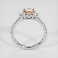 1.08 Ct. Padparadscha Sapphire Ring, Platinum 950 3