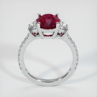 2.92 Ct. Ruby Ring, Platinum 950 3