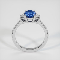 1.62 Ct. Blue Sapphire Ring, Platinum 950 3