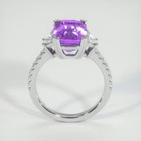 8.17 Ct. Purple Sapphire Ring, Platinum 950 3