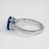2.16 Ct. Sapphire Ring, Platinum 950 4