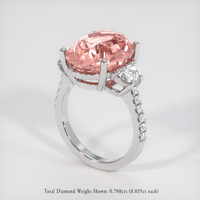 12.01 Ct. Sapphire Ring, Platinum 950 2