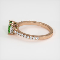 0.73 Ct. Gemstone Ring, 14K Rose Gold 4