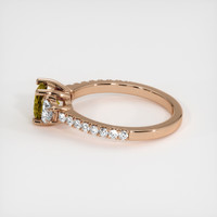 1.01 Ct. Gemstone Ring, 14K Rose Gold 4