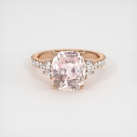 5.28 Ct. Sapphire Ring, 14K Rose Gold 1