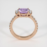 1.16 Ct. Sapphire Ring, 14K Rose Gold 3