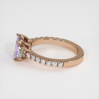 1.16 Ct. Sapphire Ring, 14K Rose Gold 4