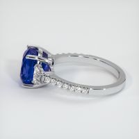 5.69 Ct. Sapphire Ring, 14K White Gold 4